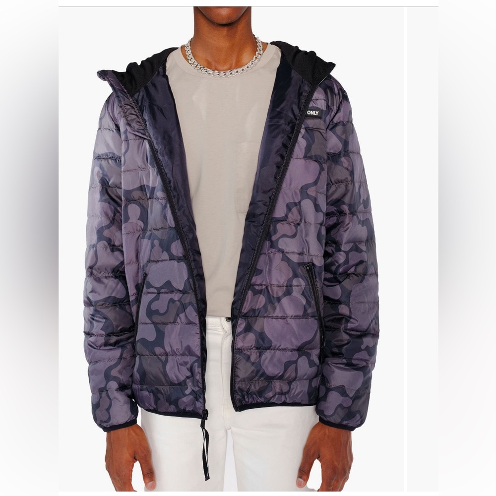 Members Only down packable Puffer Jacket with Hood